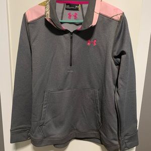 Under Armour Pink Camo Sweatshirt